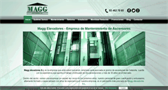 Desktop Screenshot of maggelevadores.com